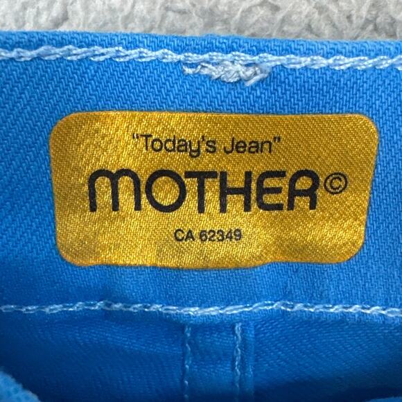 Mother Shorts The Tune Up Bona Fide Fray in Blue Aster Size 33 NWT Designer - Picture 9 of 13